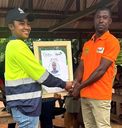 David Kwarteng Yeboah - Safest Driver Safety Award